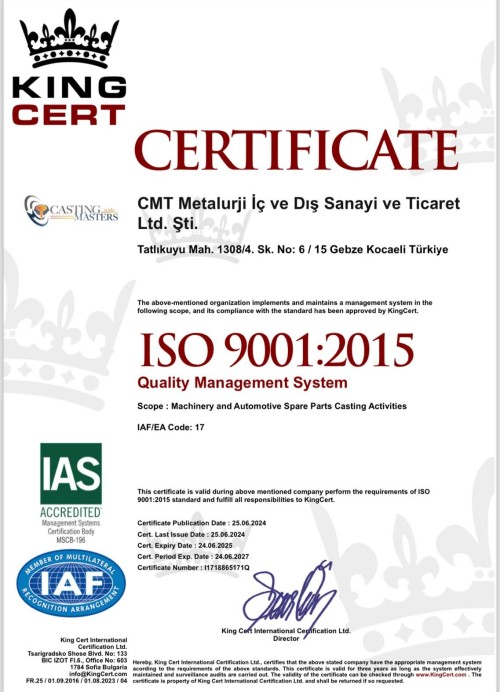 CMT Metallurgy: Dökümün Ustası - Paslanmazın Şekil Bulan Hikayesi