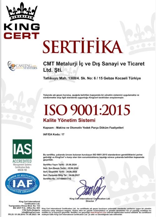 CMT Metallurgy: Dökümün Ustası - Paslanmazın Şekil Bulan Hikayesi