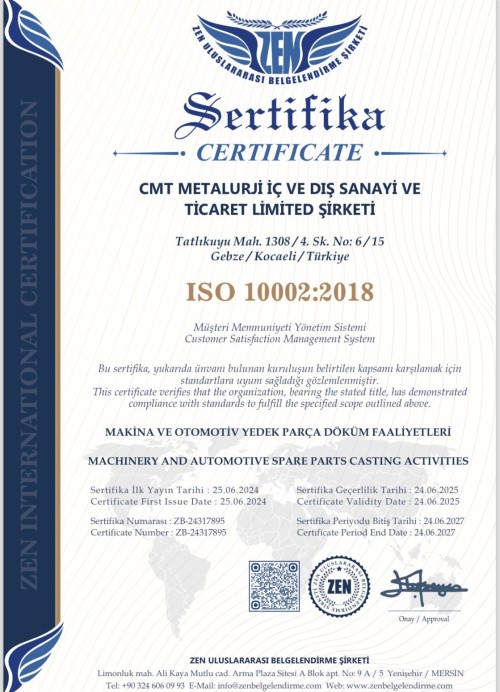 CMT Metallurgy: Dökümün Ustası - Paslanmazın Şekil Bulan Hikayesi